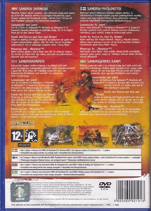 Onimusha Blade Warriors - PS2 (B Grade) (Genbrug)